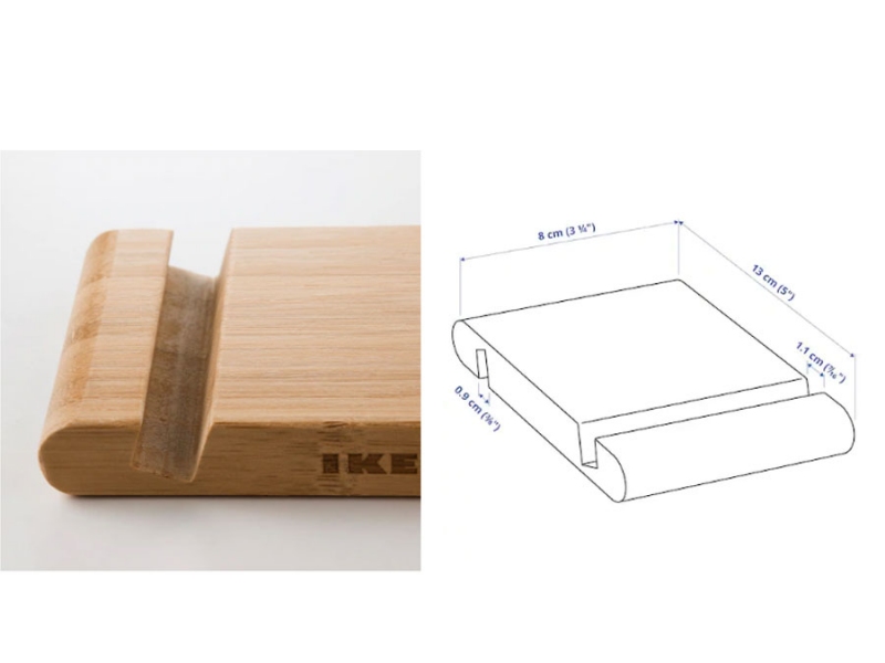 پایه نگهدارنده موبایل و تبلت بامبو ایکیا مدل BERGENES IKEA 104.579.99