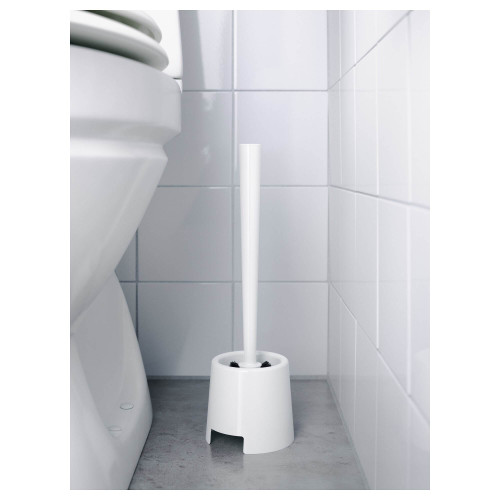 فرچه توالت ایکیا سفید کد 201.595.22