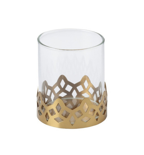 شمعدان طلایی شیشه ای ایکیا کد 405.420.10