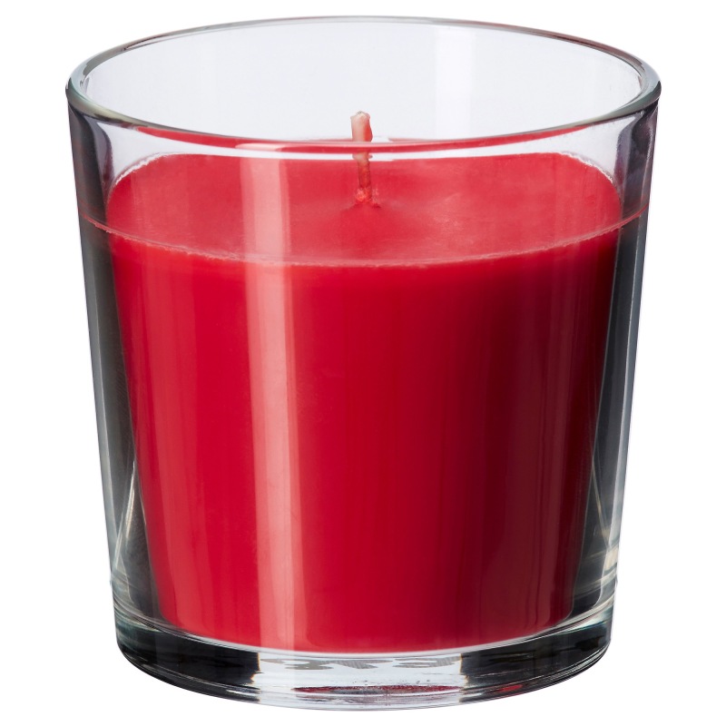 شمع معطر ایکیا با رایحه توت های قرمز کد 703.377.15