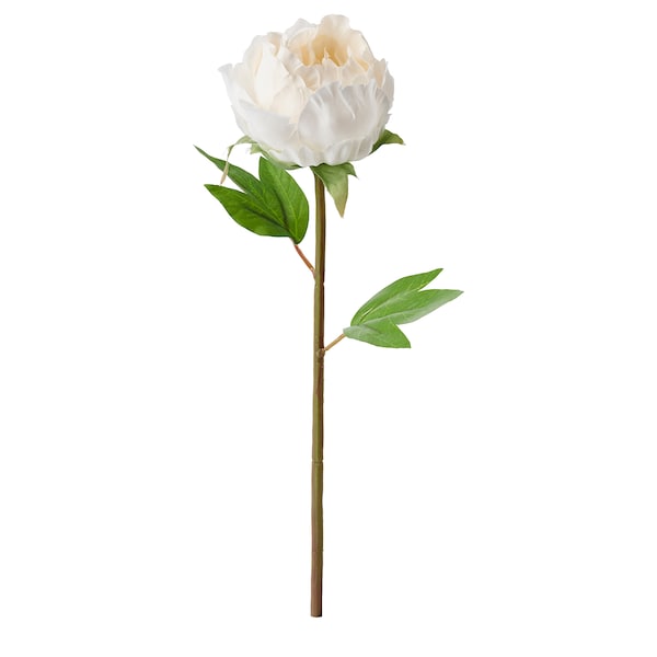 گل مصنوعی 30cm سفید ایکیا مدل Ikea SMYCKA 804.097.83